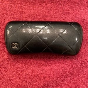 Authentic Chanel eyewear case